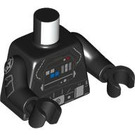 LEGO Black TIE Fighter Pilot Torso (973)