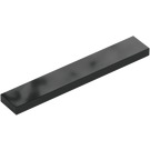 LEGO Black Tile 1 x 6 (6636)