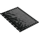 LEGO Black Tile 10 x 16 with Studs on Edges (69934)