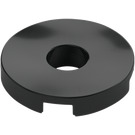 LEGO Black Tile 2 x 2 Round with Hole in Center (15535)