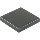 LEGO Black Tile 2 x 2 with Groove (3068 / 88409)