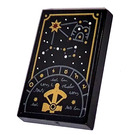 LEGO Black Tile 2 x 3 with Star Chart Sticker (26603)