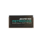 LEGO Black Tile 2 x 4 with 'AMG PETRONAS FORMULA ONE TEAM' Sticker (87079)