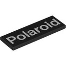 LEGO Noir Tuile 2 x 6 avec 'Polaroid' (69729 / 105462)