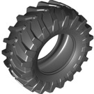 LEGO Black Tire Ø107 x 44 Tractor (23798)