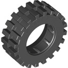 LEGO Black Tire Ø30 x 10.5 with Ridges Inside (2346)