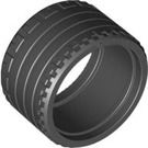 LEGO Black Tire Ø37 X 22 ZR Low Profile (55978)