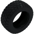 LEGO Black Tire 87.9 x 36 (4455)