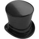 LEGO Sort Top Hat med Upturned Brim (27149)