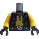 LEGO Schwarz Torso mit Jacke (973)