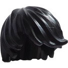 LEGO Black Tousled Hair Swept Left (18226 / 87991)