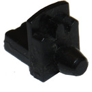 LEGO Black Tractor Chassis End Steering Link