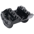 LEGO Sort Tog Hjul Holder med Hjul (9V) (2878 / 74784)