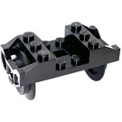 LEGO Nero Treno Ruota Supporto con Ruote (RC) (2878)