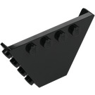 LEGO Black Trapezoid Tipper End 6 x 4 with Studs (30022)