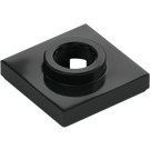 LEGO Black Turntable 2 x 2 Base (27448)