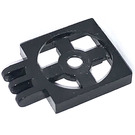 LEGO Black Turntable 2 x 2 Plate Base with Hinge