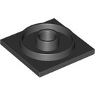 LEGO Black Turntable 4 x 4 Square Base (3403)