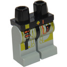 LEGO Nero UFO Alieno Grigio Minifigure Fianchi e gambe (3815)