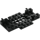 LEGO Negro Vehículo Base 6 x 10 (65202)