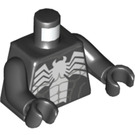 LEGO Zwart Venom Minifig Torso (973 / 76382)