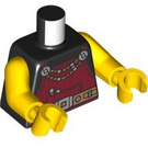 LEGO Zwart Viking Torso (973 / 76382)