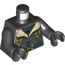 LEGO Zwart Vulture Minifig Torso (973 / 76382)