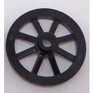 LEGO Black Wagon Wheel Ø27 Small (2470)