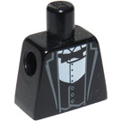 LEGO Negro Waiter Torso sin brazos (973)