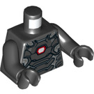 LEGO Black War Machine (Civil War) Minifig Torso (973 / 76382)