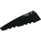 LEGO Black Wedge 10 x 3 x 1 Double Rounded Left (50955)