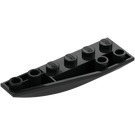 LEGO Black Wedge 2 x 6 Double Inverted Left (41765)