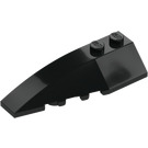 LEGO Black Wedge 2 x 6 Double Left (5830 / 41748)