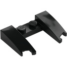 LEGO Black Wedge 3 x 4 x 0.7 with Cutout (11291 / 31584)