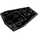 LEGO Black Wedge 4 x 4 Triple Inverted with Reinforced Studs (13349)