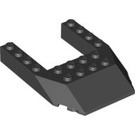 LEGO Zwart Wig 6 x 8 met Uitsparing (32084)