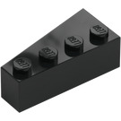 LEGO Svart Kil Kloss 2 x 4 Höger (41767)