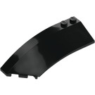 LEGO Black Wedge Curved 3 x 8 x 2 Left (41750 / 42020)