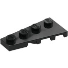 LEGO Schwarz Keil Platte 2 x 4 Flügel Links (41770)