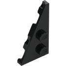 LEGO Sort Kile Plade 2 x 4 Vinge Venstre (65429)