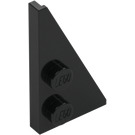 LEGO Black Wedge Plate 2 x 4 Wing Right (65426)