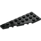 LEGO Schwarz Keil Platte 3 x 8 Flügel Links (50305)