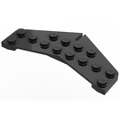 LEGO Schwarz Keil Platte 4 x 8 Schwanz (3474)