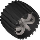 LEGO Black Wheel Ø49.5 with Black Tire (100942)