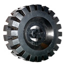 LEGO Black Wheel Hub 8 x 17.5 with Axlehole with Tire 43 x 11 (17 mm Inside Diameter)