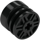 LEGO Black Wheel Rim Ø18 x 14 with Axle Hole (55982)