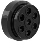 LEGO Black Wheel Rim Ø30 x 12.7 Stepped (2695)