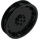 LEGO Black Wheel Rim Ø75 x 15.8 (46334)