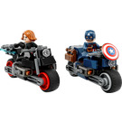 LEGO Zwart Widow & Captain America Motorcycles 76260