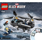LEGO Black Widow's Helicopter Chase Set 76162 Instructions